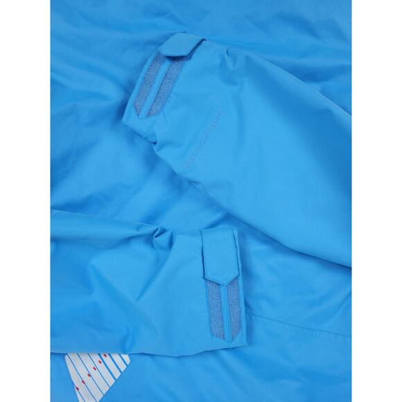 Volcom‎ Womens Medium Thermonite Creston Snowboard Ski Jacket Blue Vented Hooded - Picture 11 of 16